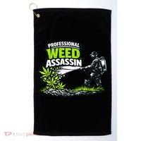 Professional Weed Assassin Lawncare Company Golf Towel thumb 0