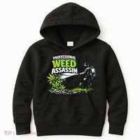 Professional Weed Assassin Lawncare Company Kids Hoodie thumb 0