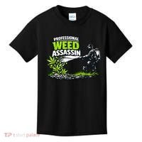 Professional Weed Assassin Lawncare Company Kids T-Shirt thumb 0