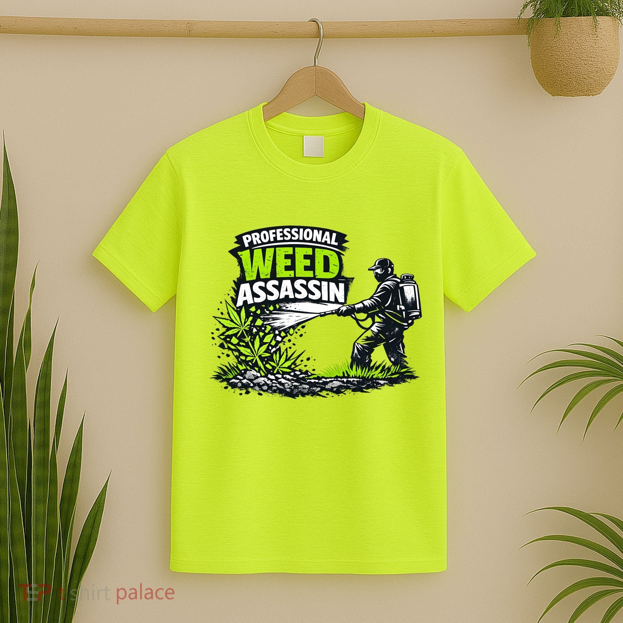 Professional Weed Assassin Lawncare Company T-Shirt