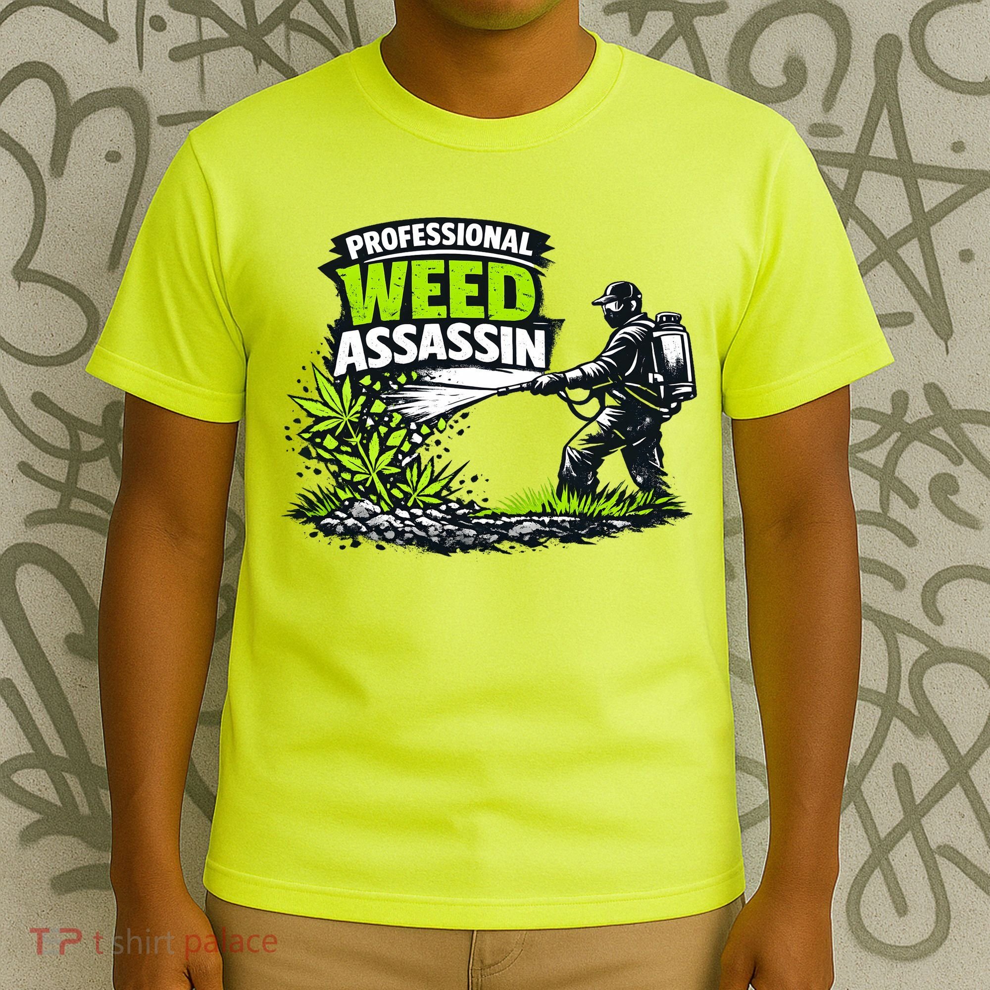 Professional Weed Assassin Lawncare Company T-Shirt