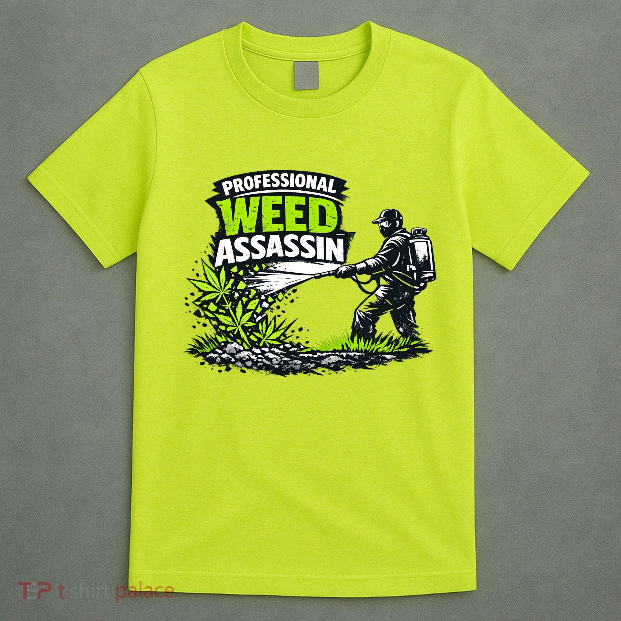 Professional Weed Assassin Lawncare Company T-Shirt