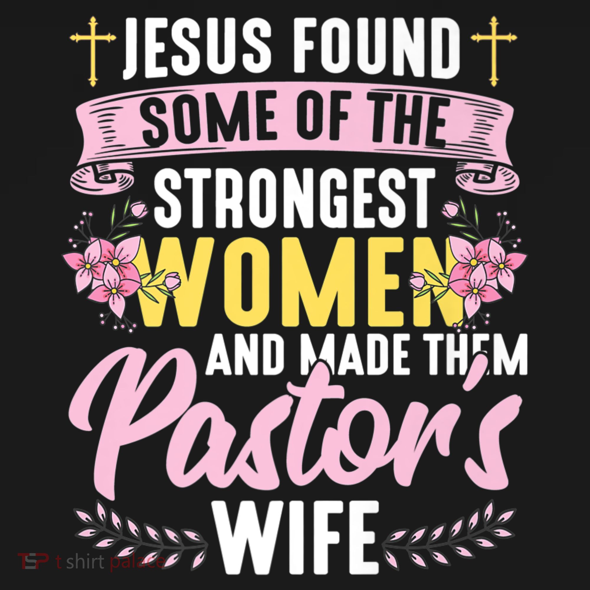 Pastor Wife Appreciation Church Christian Pastor Wife Premium T-Shirt