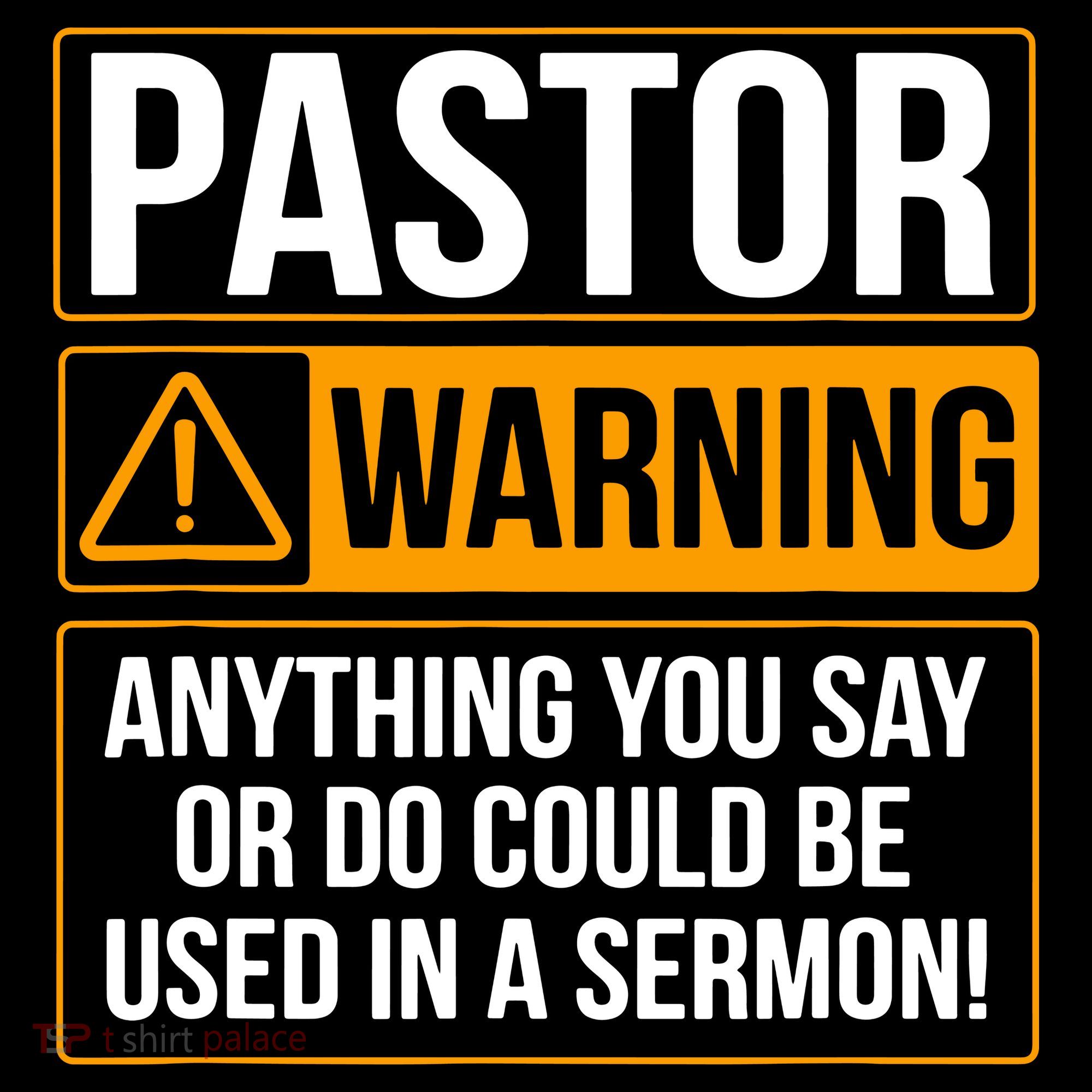 Pastor Warning Anything You Say Could Be Used In A Sermon Women's Hoodie