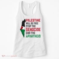Palestine Will Be Free Stop The Genocide End The Apartheid Women's Tank Top thumb 0
