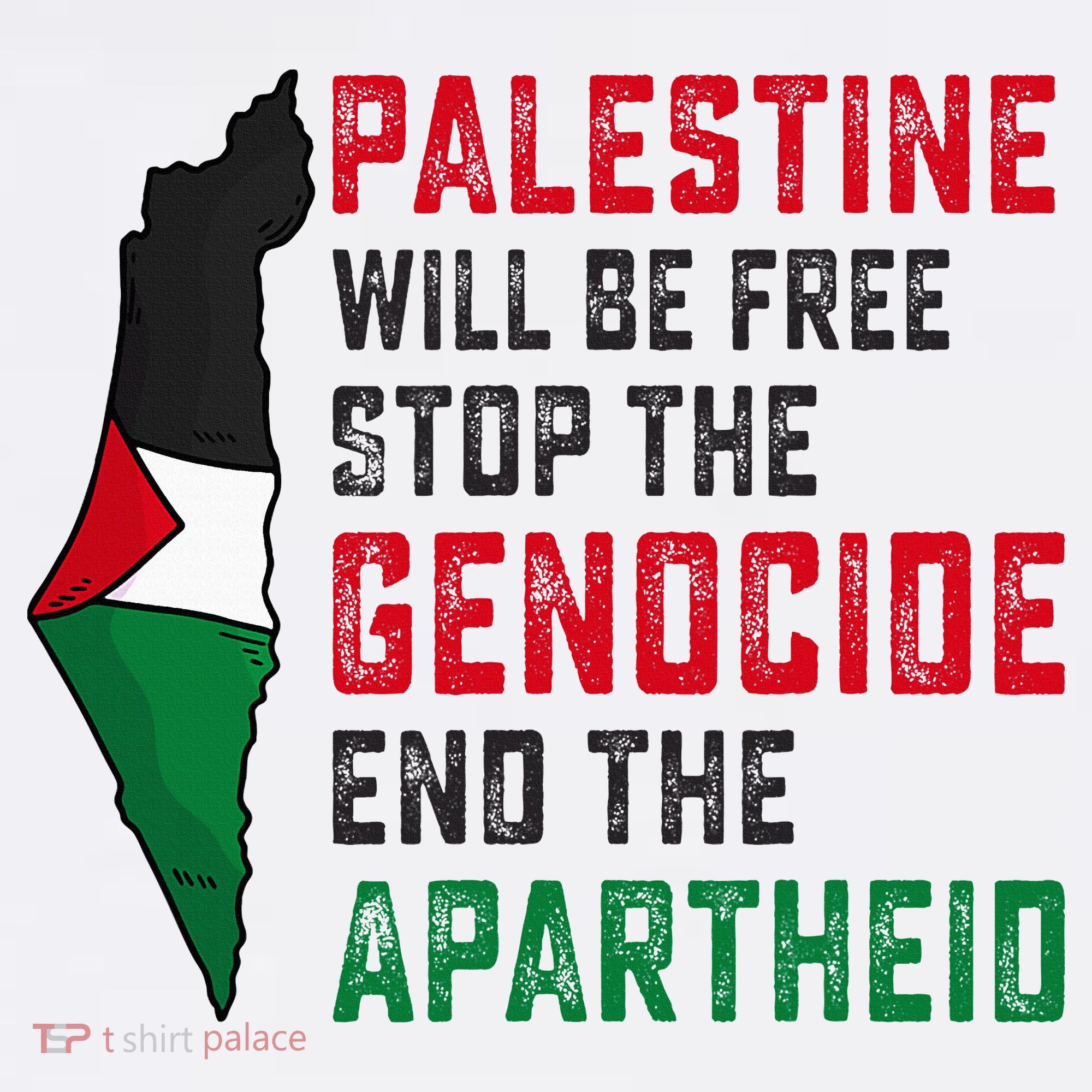 Palestine Will Be Free Stop The Genocide End The Apartheid Women's Tank Top