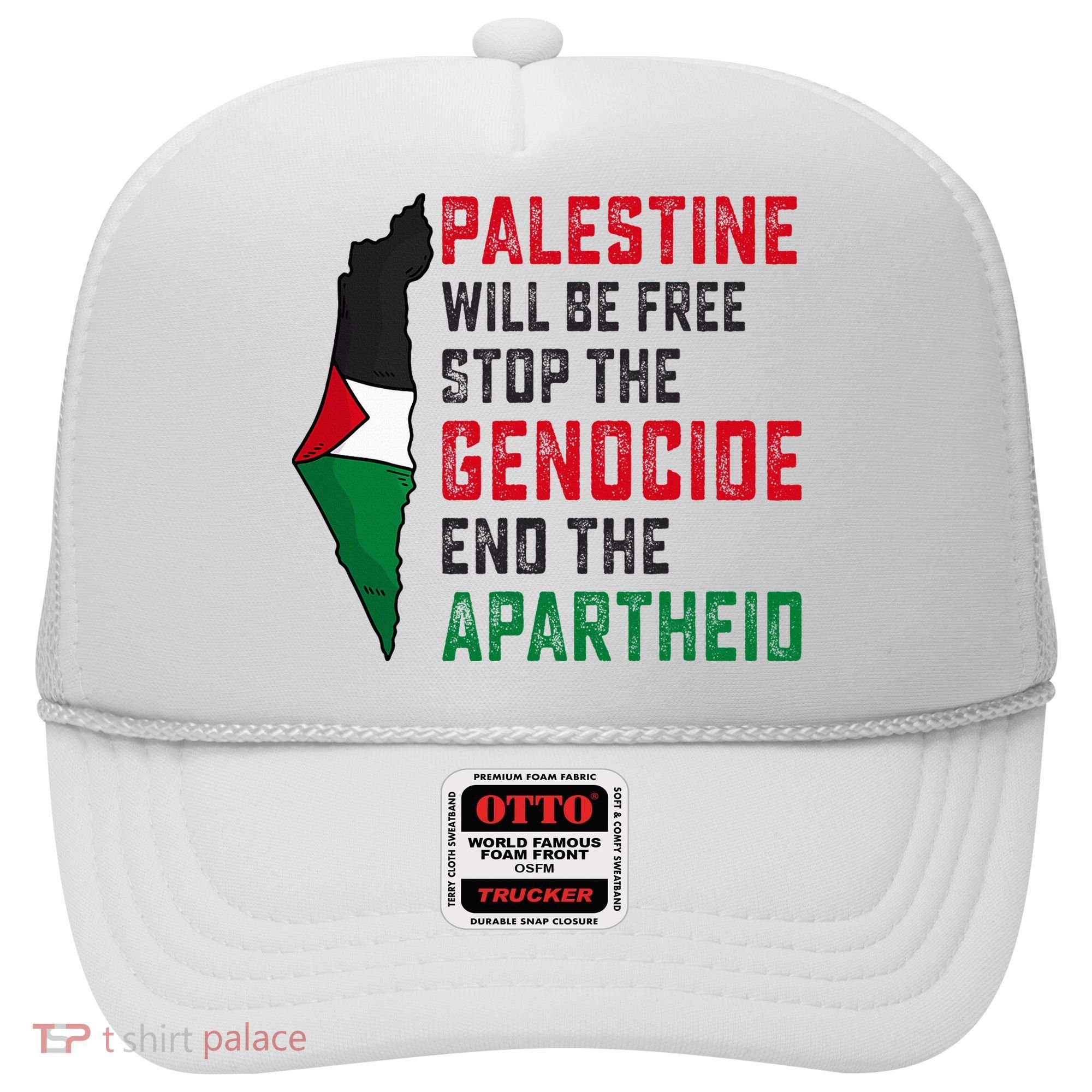 Palestine Will Be Free Stop The Genocide End The Apartheid Hat