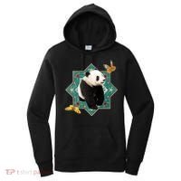 Panda With Butterflies Women's Hoodie thumb 0