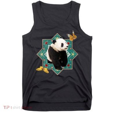 Panda With Butterflies Tank Top