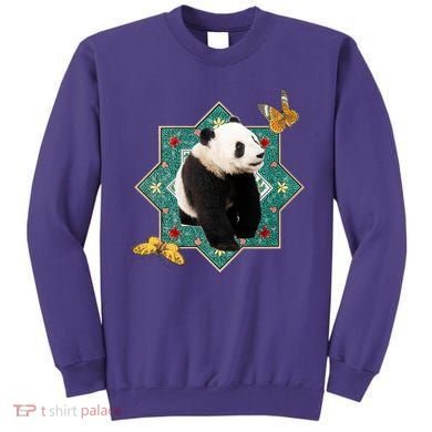 Panda With Butterflies Sweatshirt