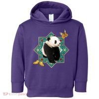 Panda With Butterflies Toddler Hoodie thumb 0