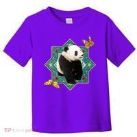 Panda With Butterflies Toddler T-Shirt thumb 0