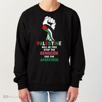 Palestine Will Be Free Stop The Genocide End The Apartheid  Women's Sweatshirt thumb 0