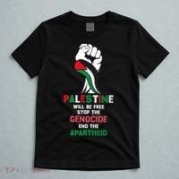 Palestine Will Be Free Stop The Genocide End The Apartheid  T-Shirt thumb 5