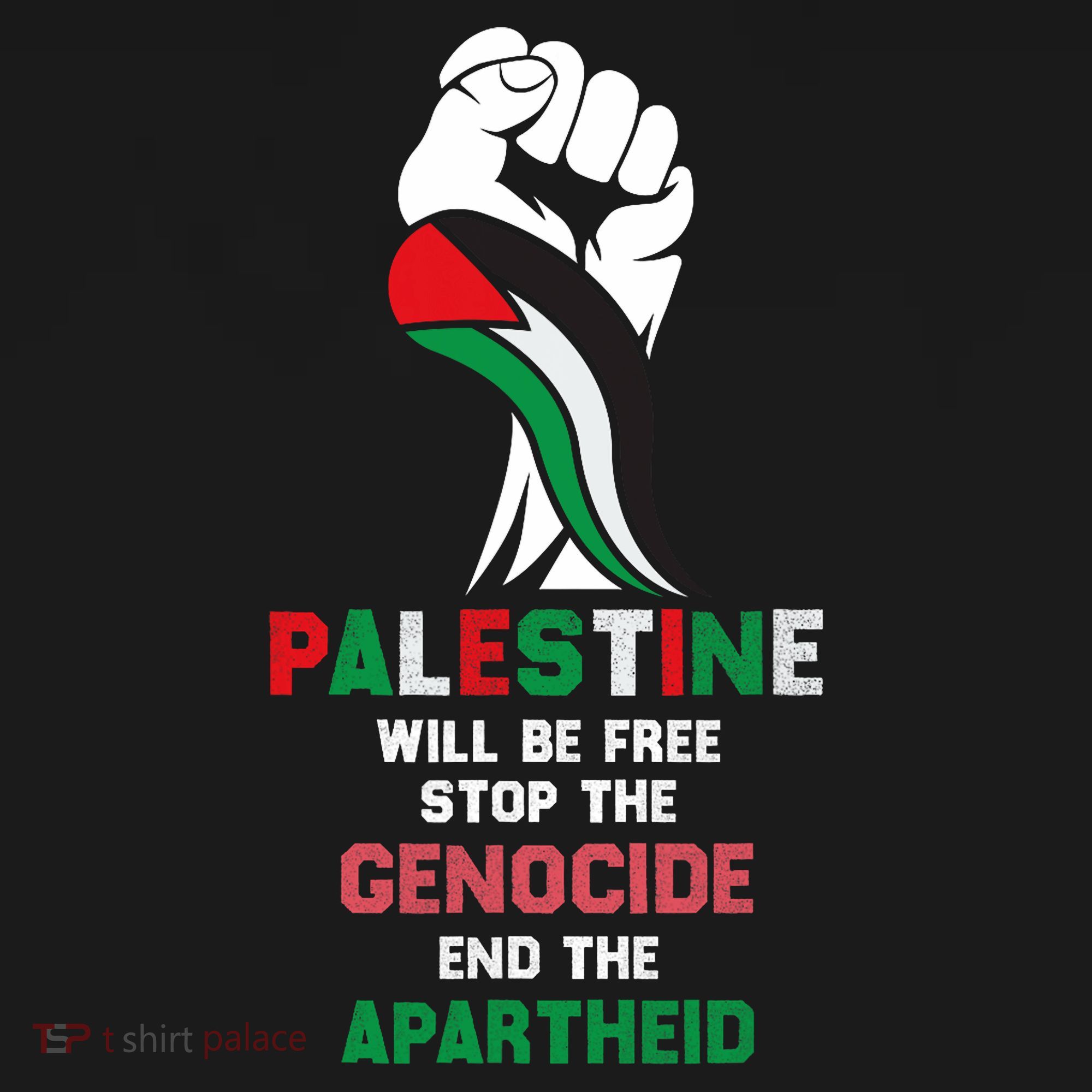 Palestine Will Be Free Stop The Genocide End The Apartheid  Women's Tank Top