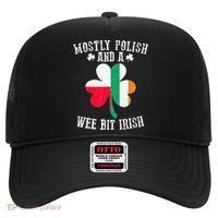 Polish Wee Bit Irish Poland Funny St Patricks Day Hat thumb 0