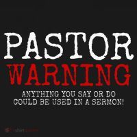 Pastor Warning Church Religious Faith Jesus Funny Christian T-Shirt thumb 7