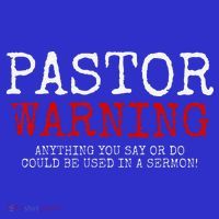 Pastor Warning Church Religious Faith Jesus Funny Christian T-Shirt thumb 7