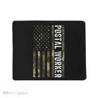 Postal Worker Camouflage American Flag Us Postal Service Mousepad thumb 0