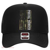 Postal Worker Camouflage American Flag Us Postal Service Hat thumb 0