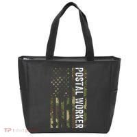 Postal Worker Camouflage American Flag Us Postal Service Tote Bag thumb 0
