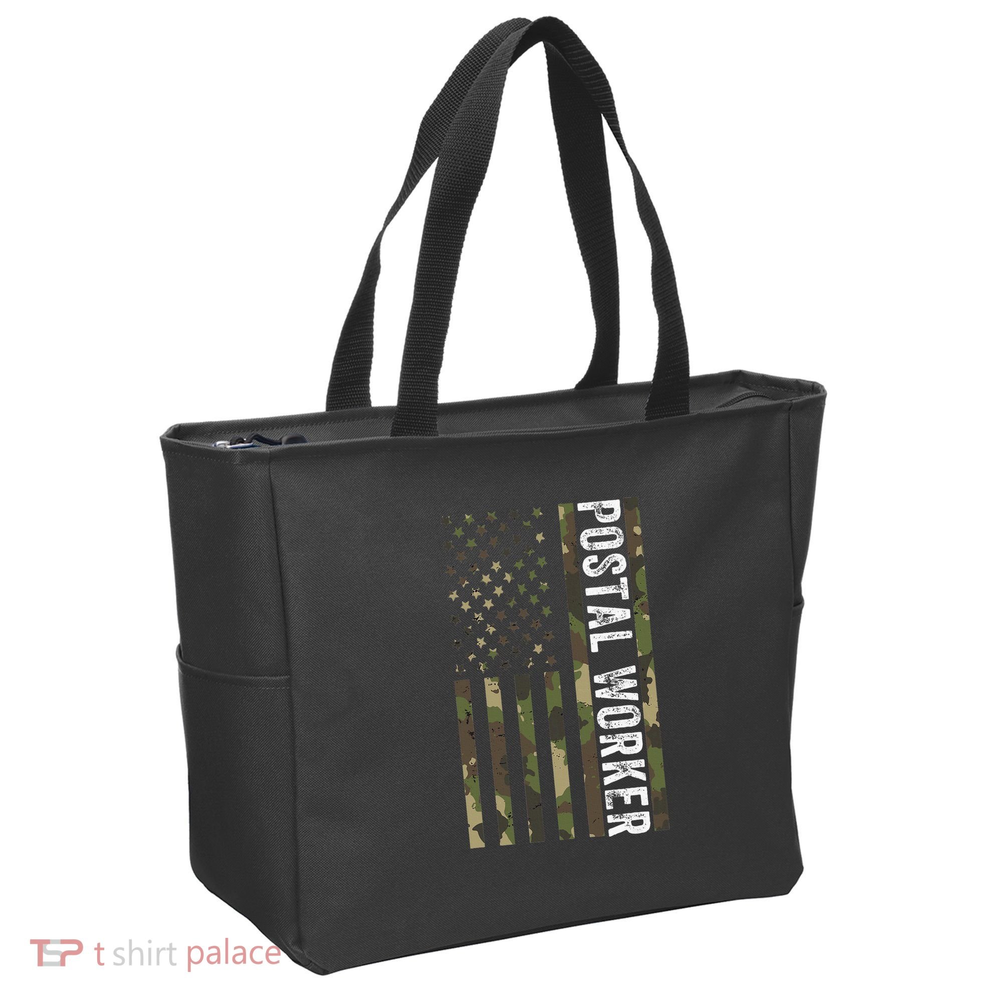 Postal Worker Camouflage American Flag Us Postal Service Tote Bag