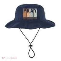 Pray Without Ceasing Thessalonians 5:17 Bucket Hat thumb 0
