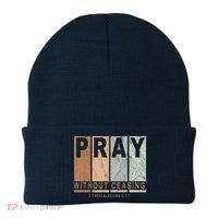 Pray Without Ceasing Thessalonians 5:17 Beanie thumb 0
