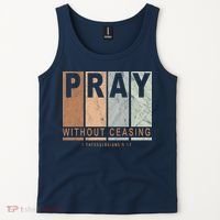 Pray Without Ceasing Thessalonians 5:17 Tank Top thumb 2