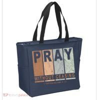 Pray Without Ceasing Thessalonians 5:17 Tote Bag thumb 2