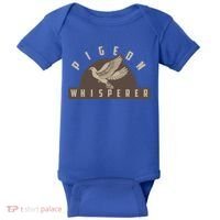 Pigeon Whisperer Cute Pigeon Racing Enthusiast Gift Baby Bodysuit thumb 0