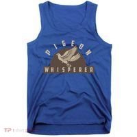 Pigeon Whisperer Cute Pigeon Racing Enthusiast Gift Tank Top thumb 0