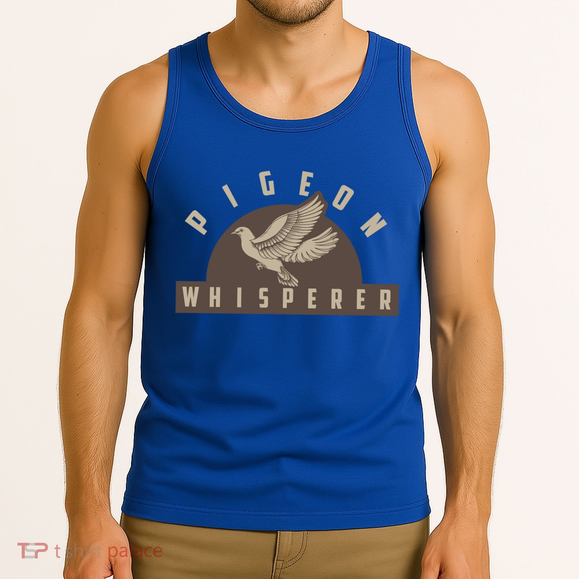 Pigeon Whisperer Cute Pigeon Racing Enthusiast Gift Tank Top