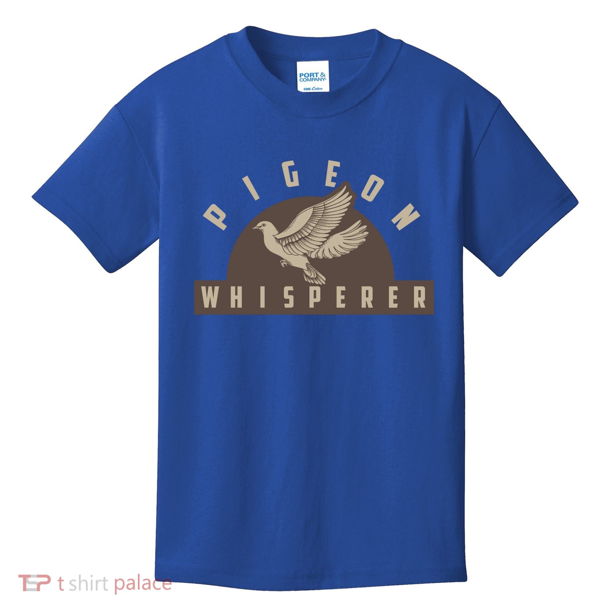 Pigeon Whisperer Cute Pigeon Racing Enthusiast Gift Kids T-Shirt