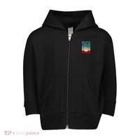 Planets We don't talk about pluto funny astronaut Toddler Zip Fleece Hoodie thumb 0