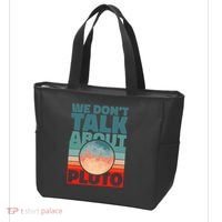 Planets We don't talk about pluto funny astronaut Tote Bag thumb 3