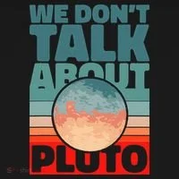 Planets We don't talk about pluto Doggie Tank thumb 4