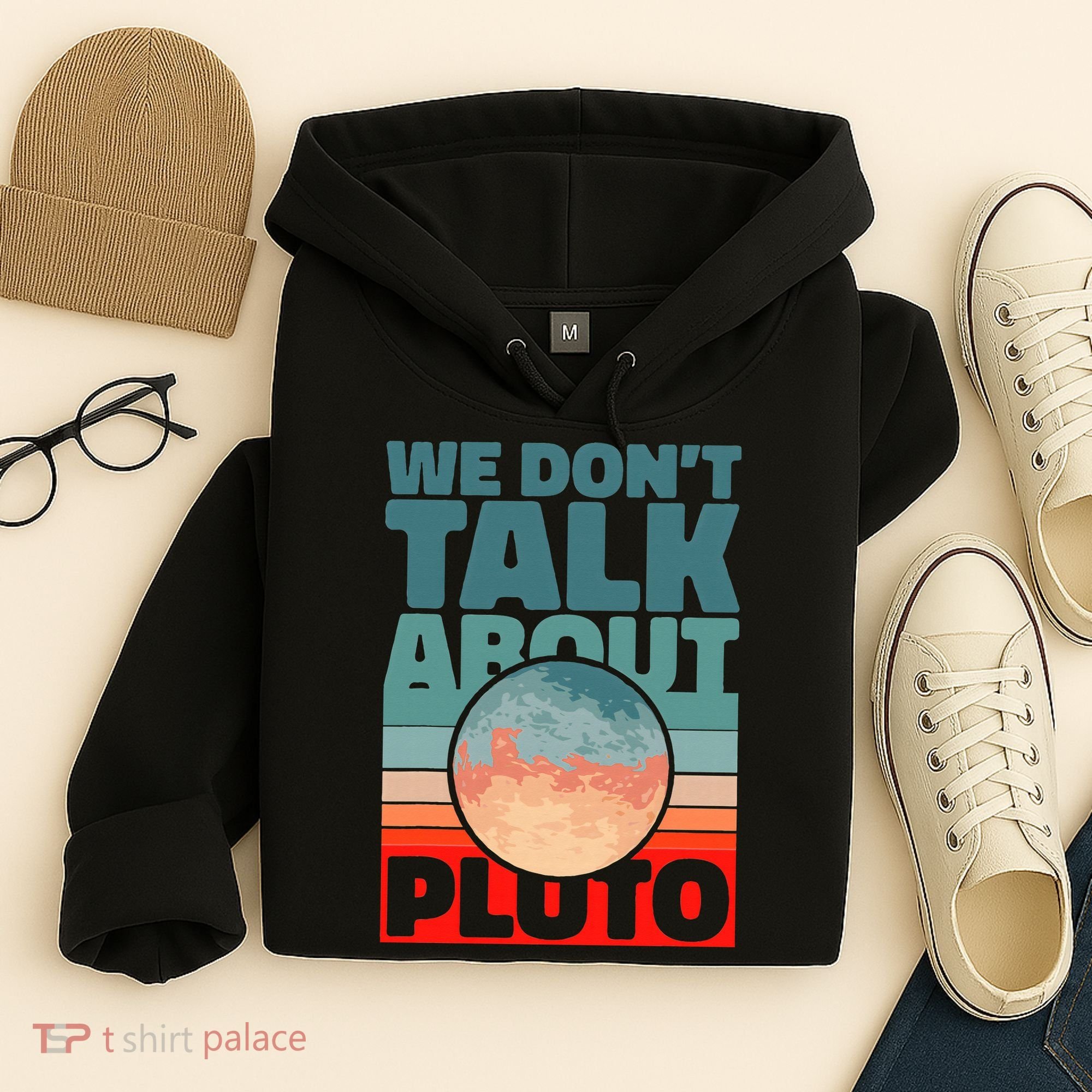 Planets We don't talk about pluto Hoodie