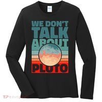 Planets We don't talk about pluto Women's Long Sleeve Shirt thumb 0