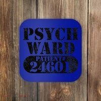 Psych Ward Escaped Funnytal Patient Halloween Costume Coaster thumb 0