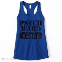 Psych Ward Escaped Funnytal Patient Halloween Costume Women's Tank Top thumb 0