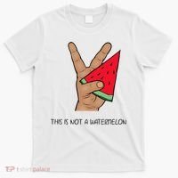 Palestine Watermelon Flag Support Gaza & Freedom! T-Shirt thumb 0