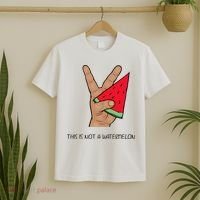 Palestine Watermelon Flag Support Gaza & Freedom! T-Shirt thumb 2