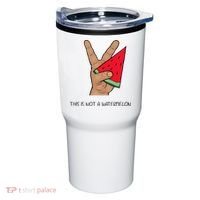 Palestine Watermelon Flag Support Gaza & Freedom! Tumbler thumb 0