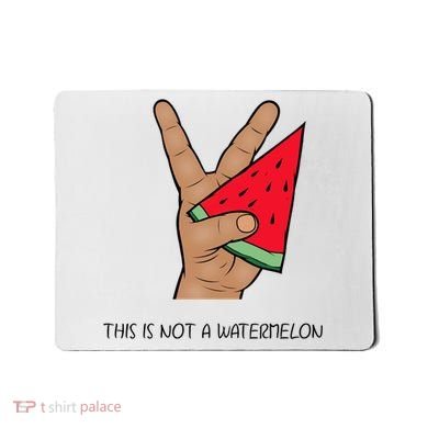 Palestine Watermelon Flag Support Gaza & Freedom! Mousepad