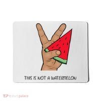 Palestine Watermelon Flag Support Gaza & Freedom! Mousepad thumb 0