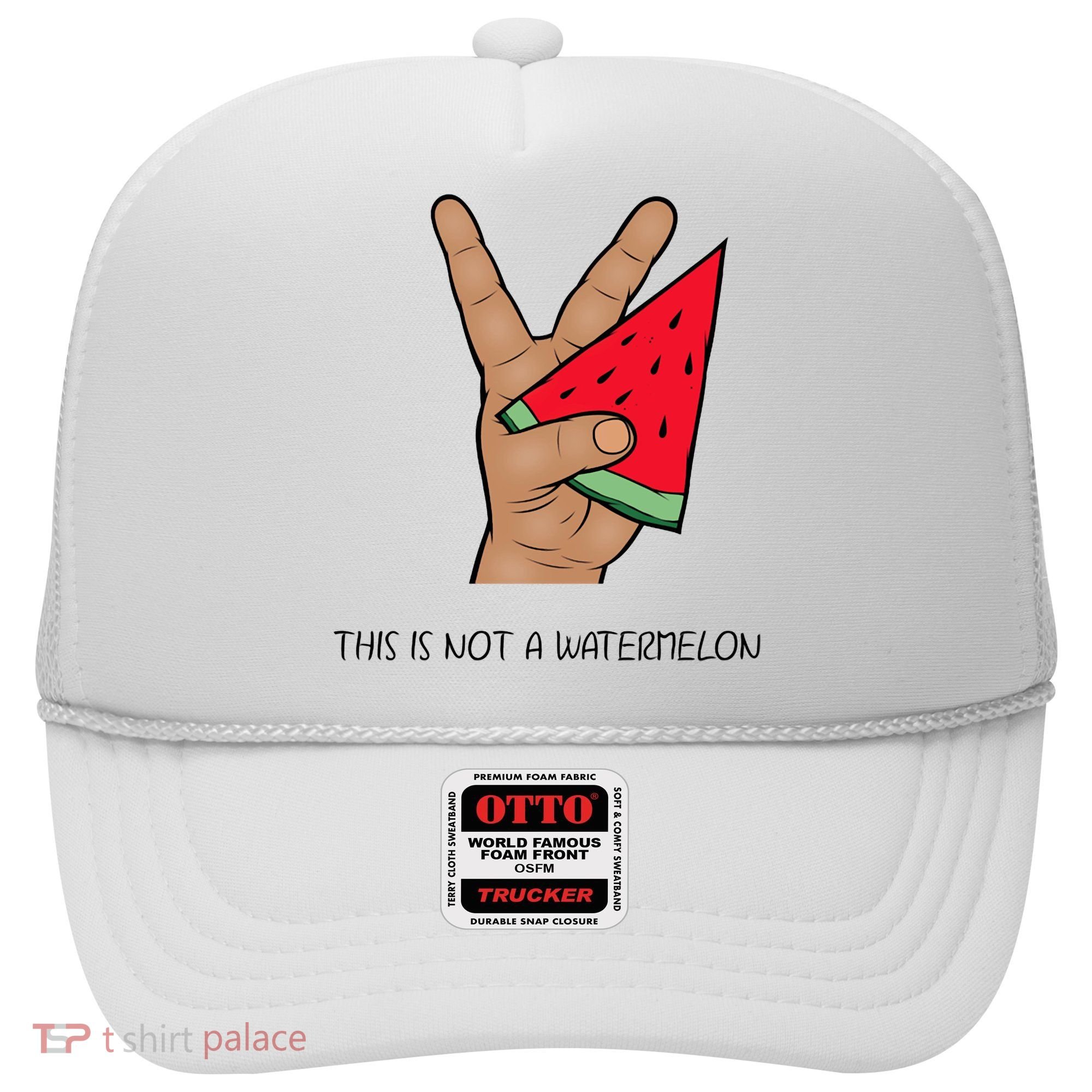 Palestine Watermelon Flag Support Gaza & Freedom! Hat