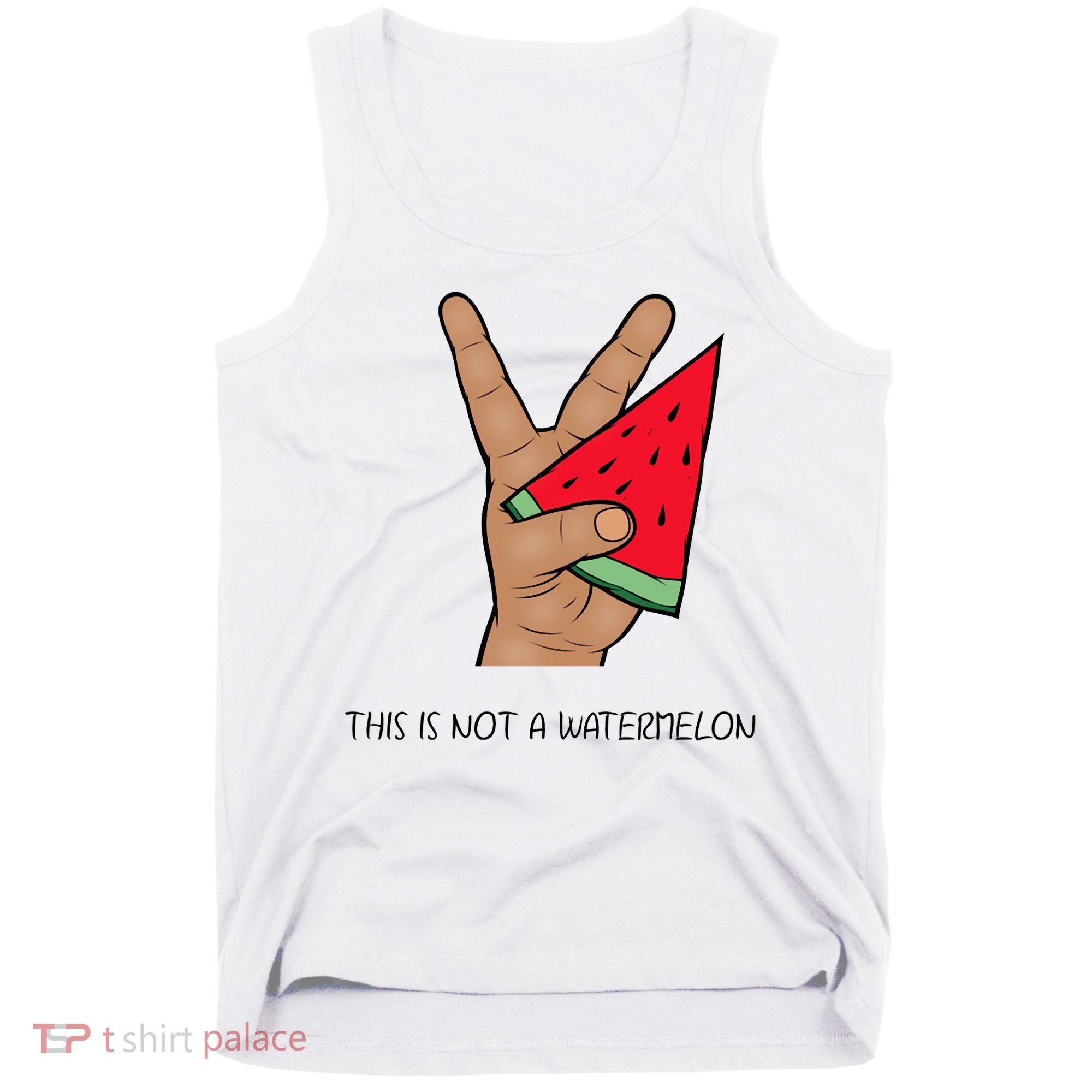 Palestine Watermelon Flag Support Gaza & Freedom! Tank Top