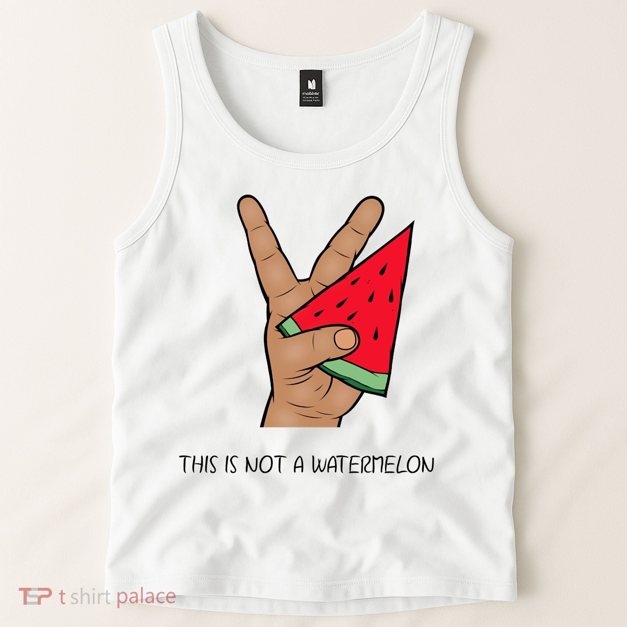 Palestine Watermelon Flag Support Gaza & Freedom! Tank Top