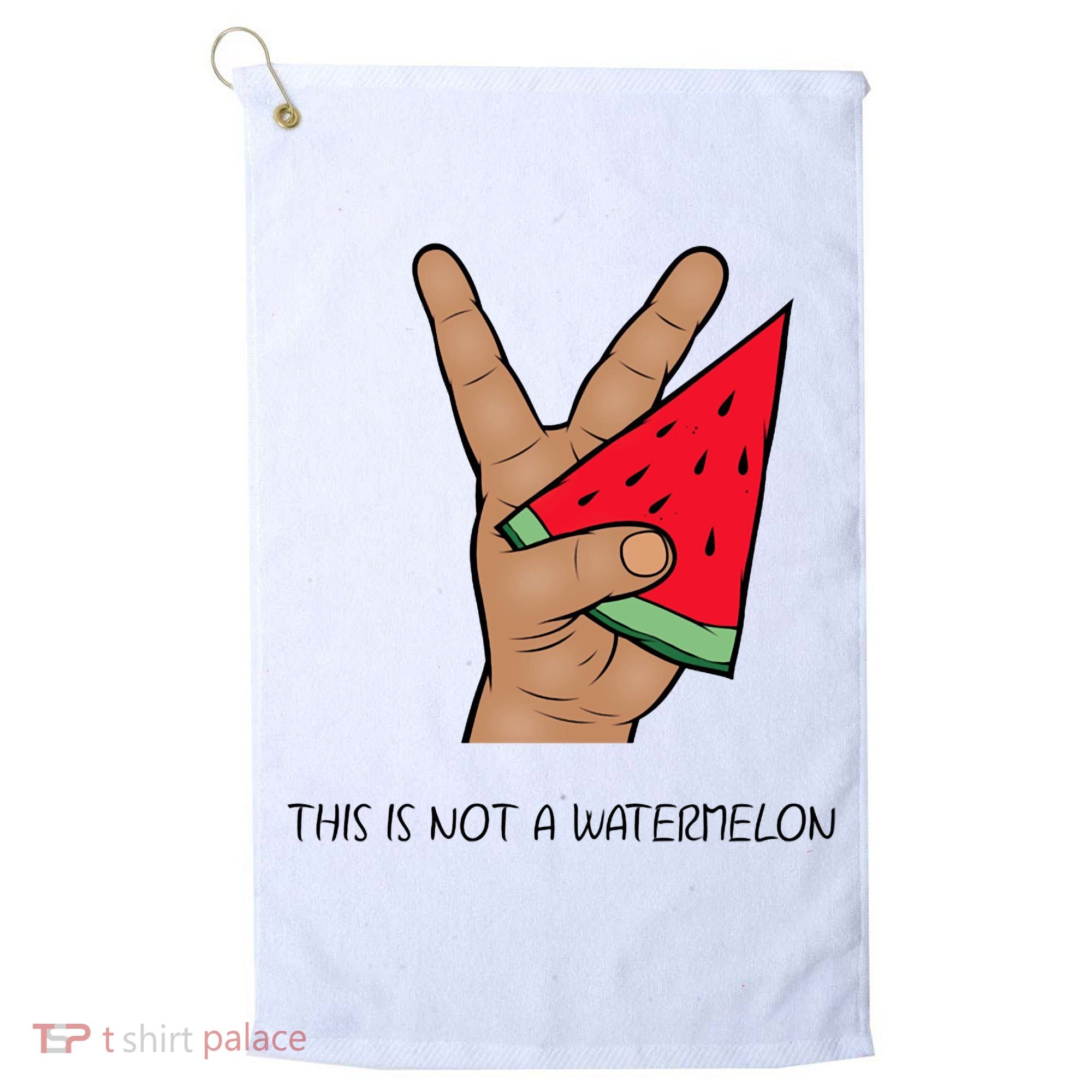 Palestine Watermelon Flag Support Gaza & Freedom! Golf Towel